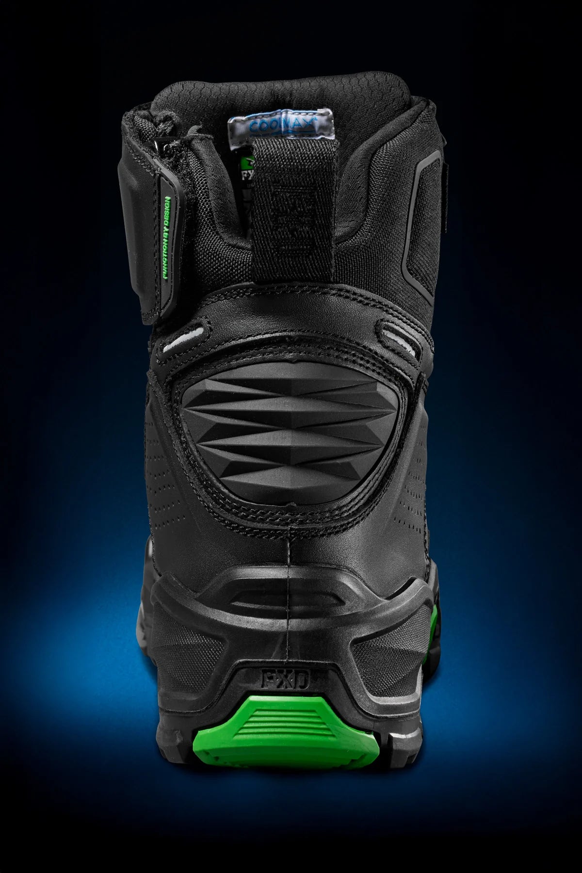 FXD - DURA X1 - NITROCORE™ HIGH CUT, HIGH PERFORMANCE WORK BOOTS - BLACK