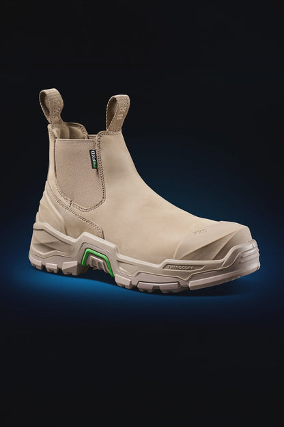 FXD - DURA X3 NITROCORE™ SLIP ON, HIGH PERFORMANCE WORK BOOTS -STONE