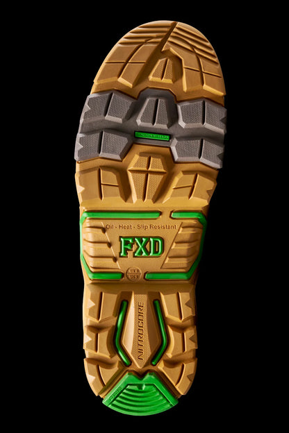 FXD - DURA X3 NITROCORE™ SLIP ON, HIGH PERFORMANCE WORK BOOTS  - WHEAT