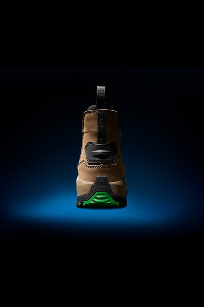 FXD WB-4 ELASTIC SIDE SAFETY BOOT STONE