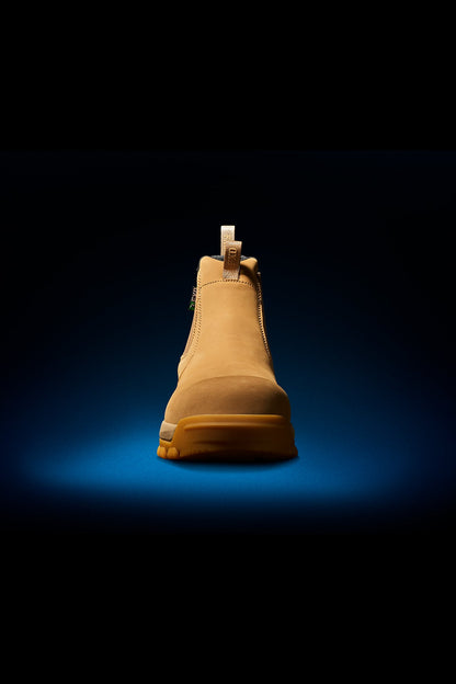 FXD WB-4 ELASTIC SIDE SAFETY BOOT WHEAT