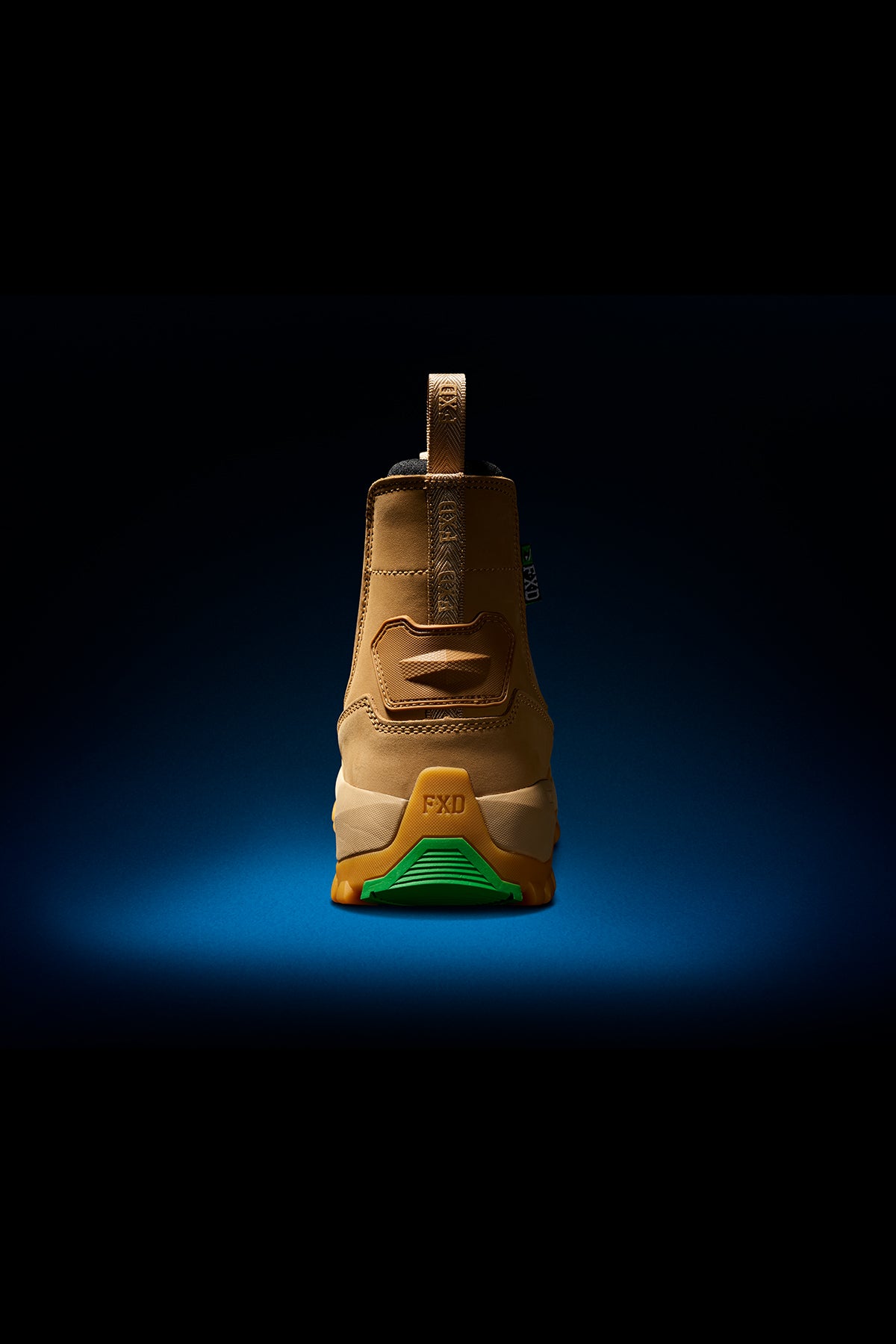 FXD WB-4 ELASTIC SIDE SAFETY BOOT WHEAT