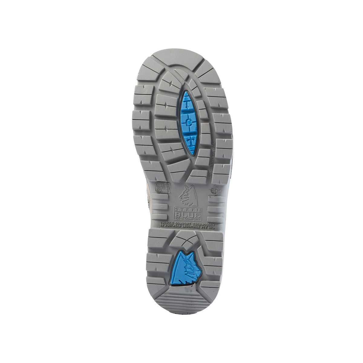 STEEL BLUE 312601 HOBART SCUFF STEEL TOE - GRANITE