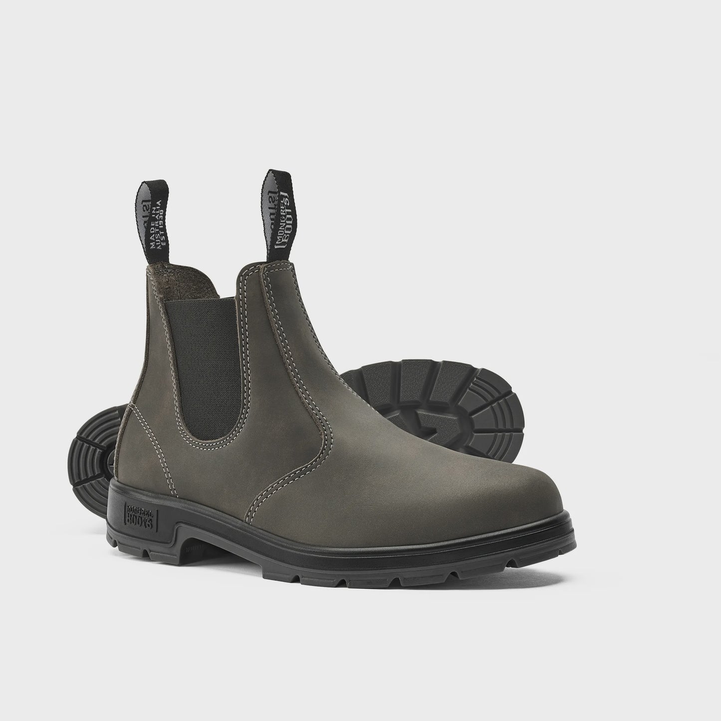 MONGREL K9  ELASTIC SIDED BOOT - CLOUDY GREY