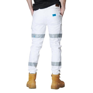 
                  
                    ELWD MENS REFLECTIVE CUFFED PANT WHITE
                  
                