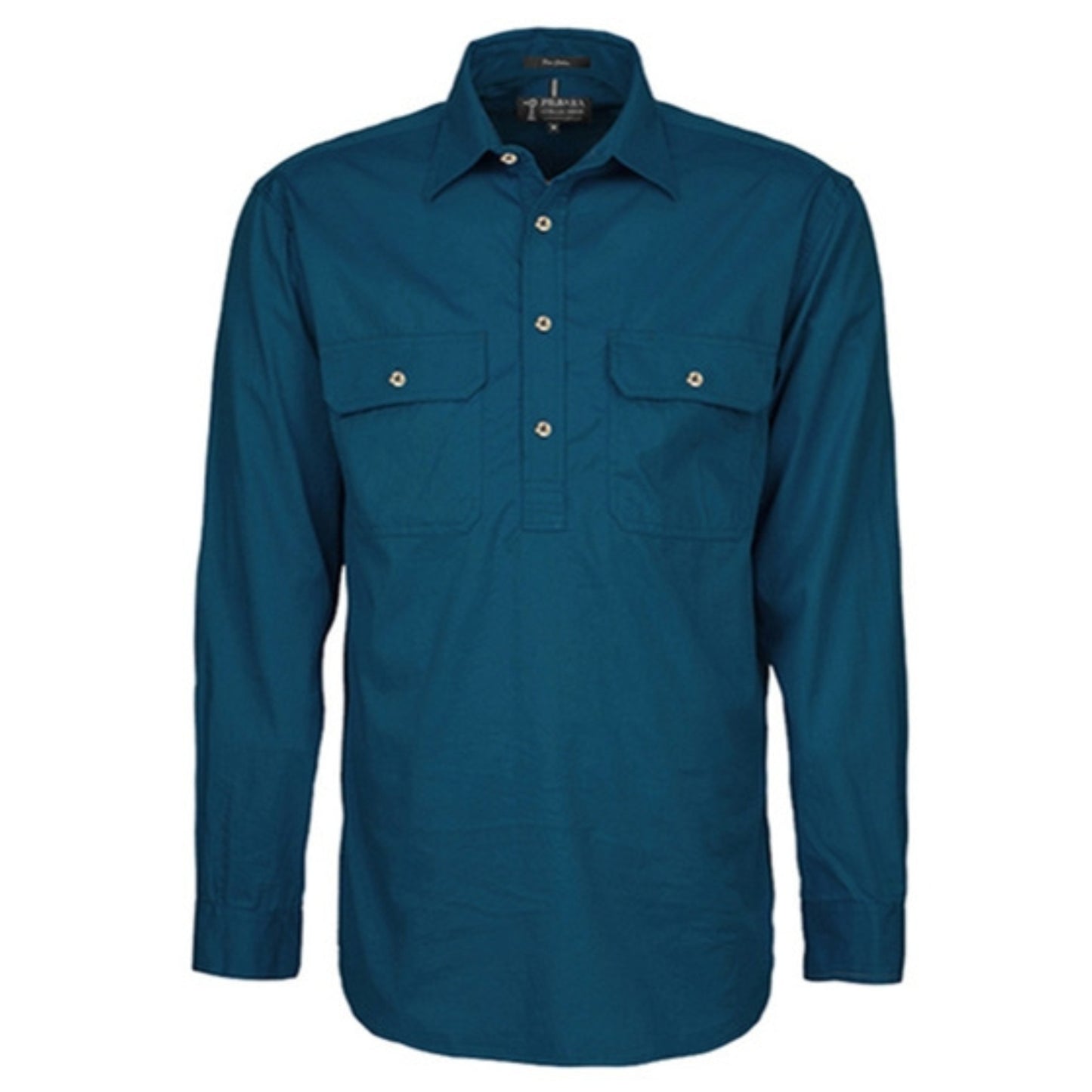 MENS PILBARA CLOSED FRONT LONG SLEEVE SHIRT -  DIESEL