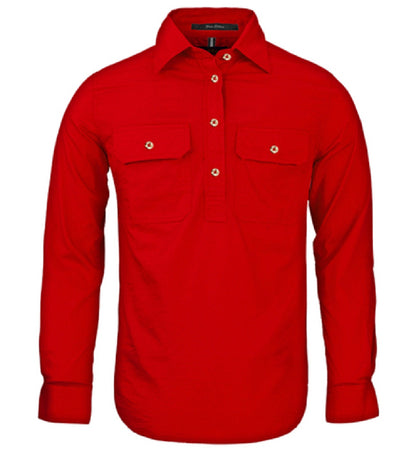 WOMEN'S PILBARA CLOSED FRONT LONG SLEEVE SHIRT