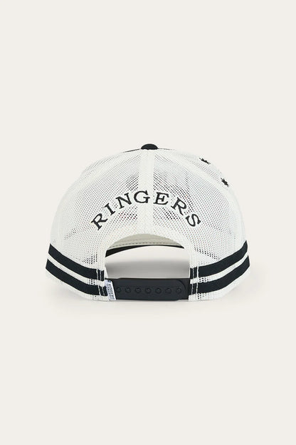 RINGERS WESTERN RUM RUNNER TRUCKER CAP - BLACK