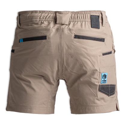 Form S3 | Ultra Stretch Work Shorts - Khaki
