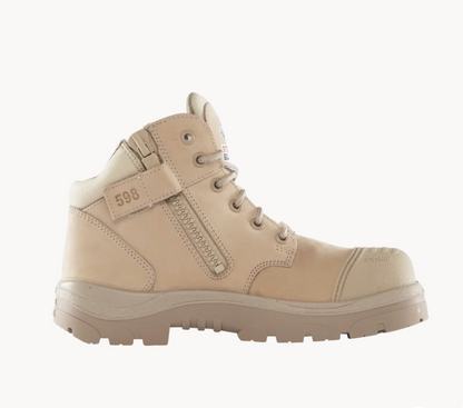 STEEL BLUE 318598 PARKES ZIP SCUFF COMPOSITE - SAND
