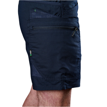 FXD WS-6 - STRETCH CARGO SHORTS - NAVY