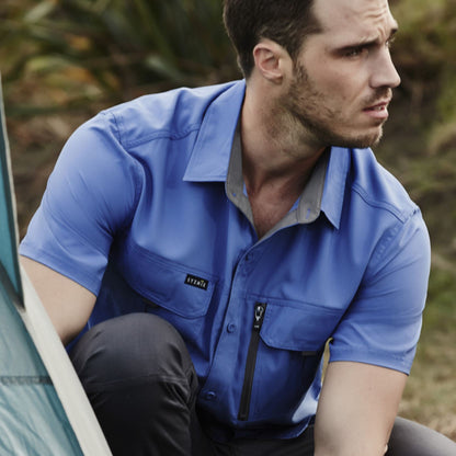 SYZMIK MENS OUTDOOR SHORT SLEEVE SHIRT