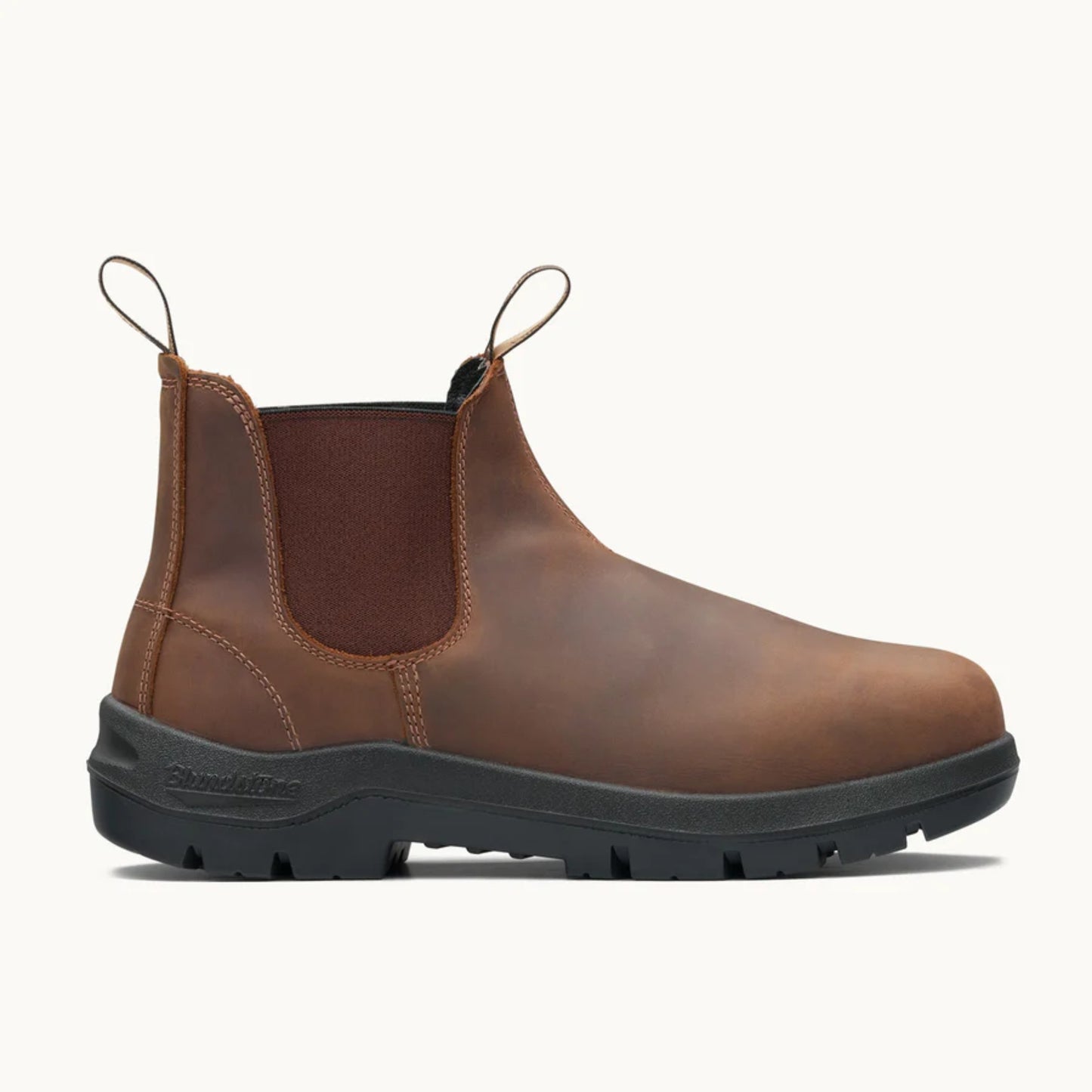 BLUNDSTONE #720 NON SAFETY- E/S V CUT -  TEAK