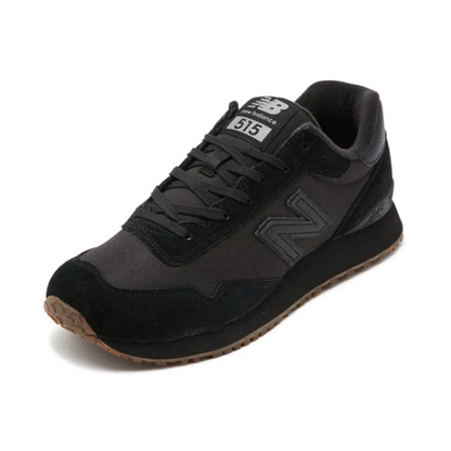 NEW BALANCE MENS 515 SLIP RESISTANT SHOE - BLACK
