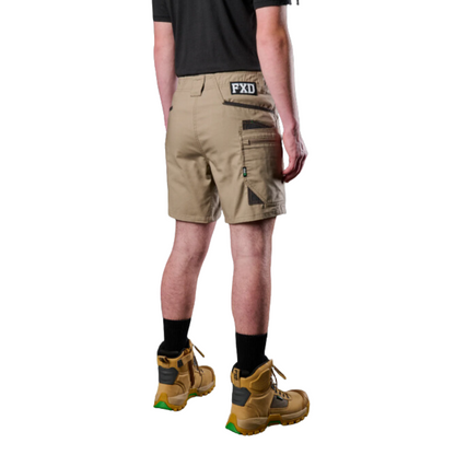 FXD WS-6 - STRETCH CARGO SHORTS - KHAKI