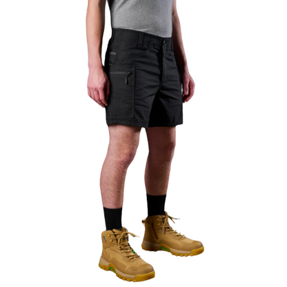 FXD WS-6 STRETCH CARGO SHORTS - BLACK