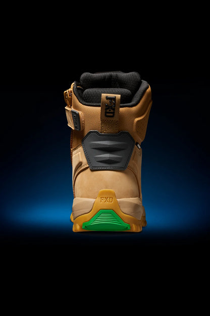 FXD WB-1WP WATERPROOF WORK BOOTS - WHEAT