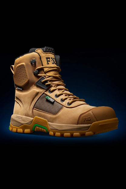 FXD WB-1WP WATERPROOF WORK BOOTS - WHEAT