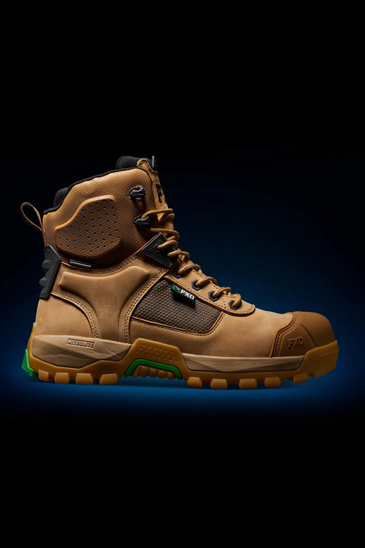 FXD WB-1WP WATERPROOF WORK BOOTS - WHEAT