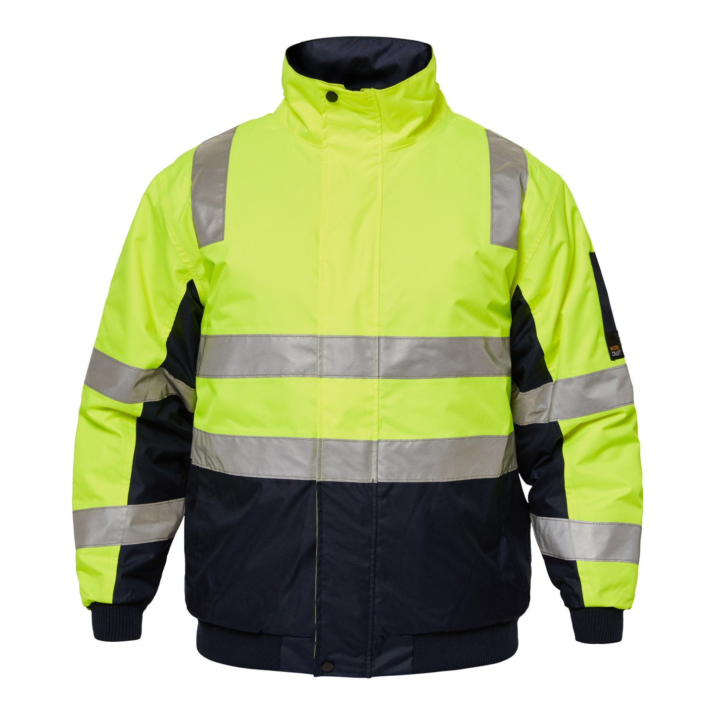 HI VIS BOMBER JACKET  - TAPE