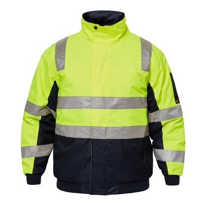 HI VIS BOMBER JACKET  - TAPE