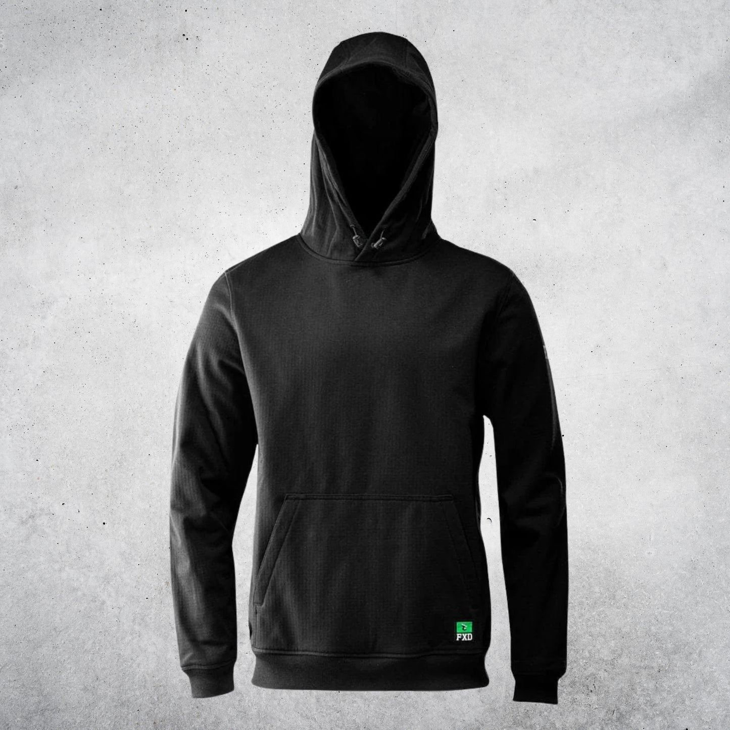 FXD WF-1 WORK FLEECE HOODIE - BLACK