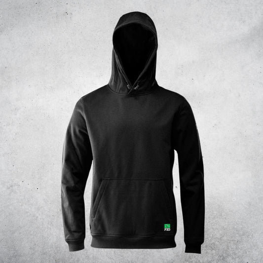 FXD WF-1 WORK FLEECE HOODIE - BLACK
