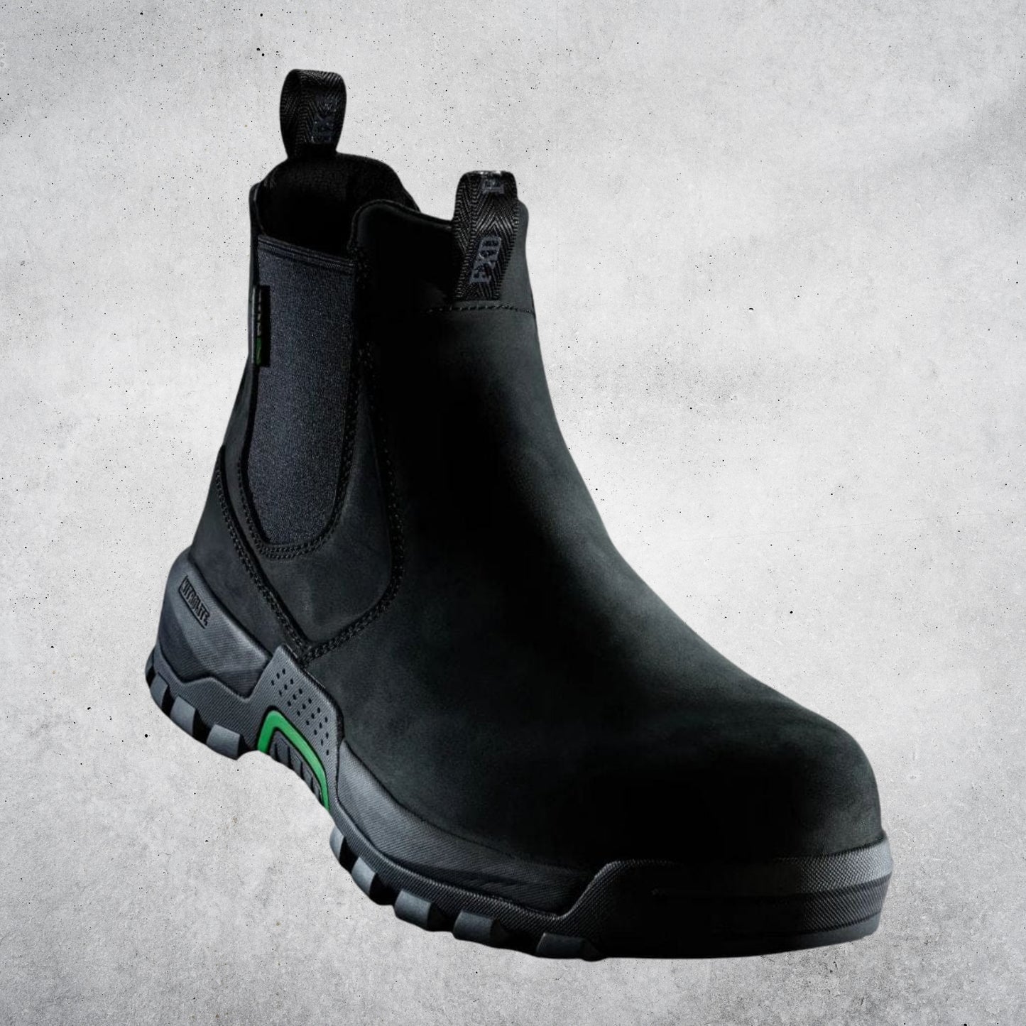 FXD WB-4 ELASTIC SIDE SAFETY BOOT BLACK