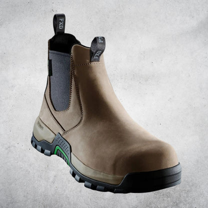 FXD WB-4 ELASTIC SIDE SAFETY BOOT STONE