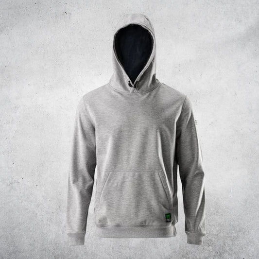 FXD WF-1 WORK FLEECE HOODIE - GREY MARLE