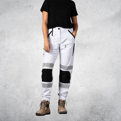 ANTHEM WOMEN'S TRIUMPH PANT WITH TAPE - WHITE