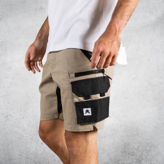 ANTHEM VICTORY SHORTS - KHAKI