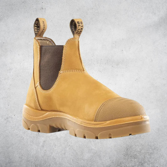 STEEL BLUE 312601 HOBART SCUFF CAP BOOTS - WHEAT