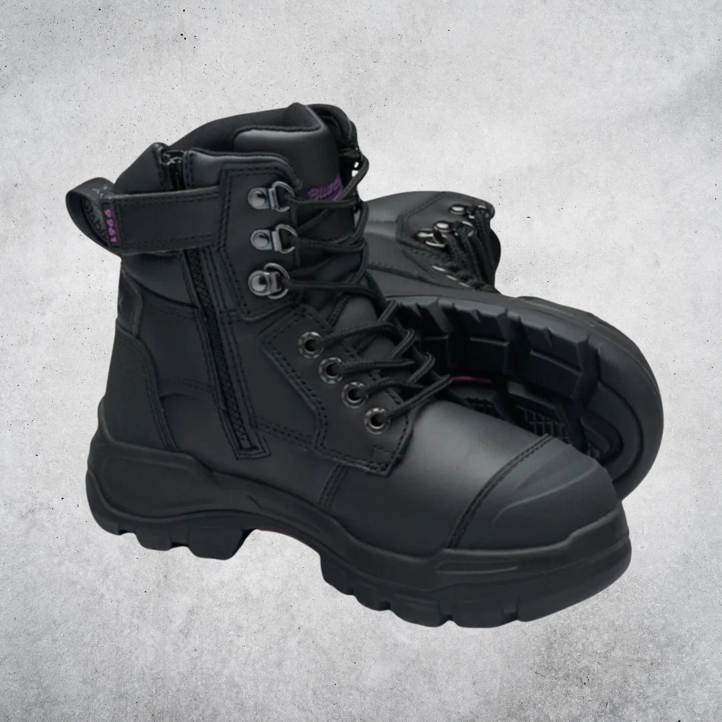 BLUNDSTONE #9961 - 150mm ZIPSIDE WOMENS BOOTS - BLACK