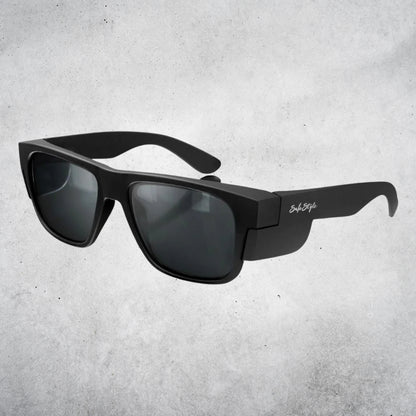 SAFESTYLE FUSIONS MATTE BLACK FRAME/POLARISED UV400 LENS