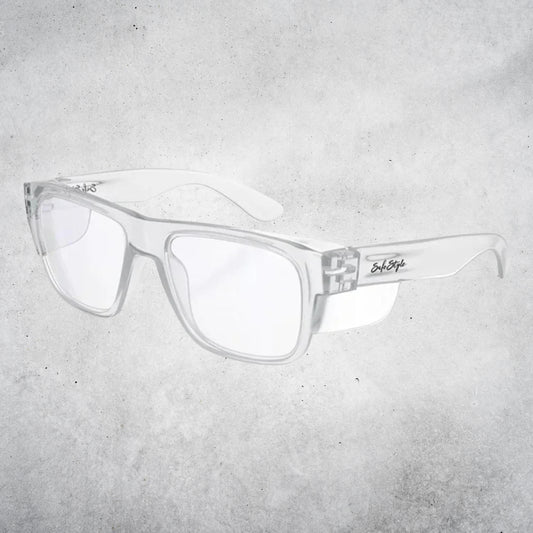 SAFESTYLE FUSIONS CLEAR FRAME/CLEAR UV400