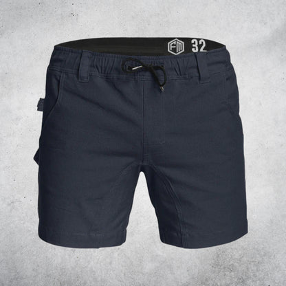 FORM - FB3 | Elastic Work Shorts | Navy