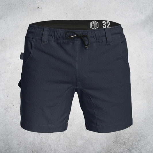 FORM - FB3 | Elastic Work Shorts | Navy
