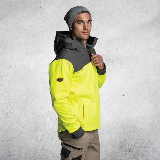 FORM | FT05 Durable Hi Vis Hoodie - Yellow
