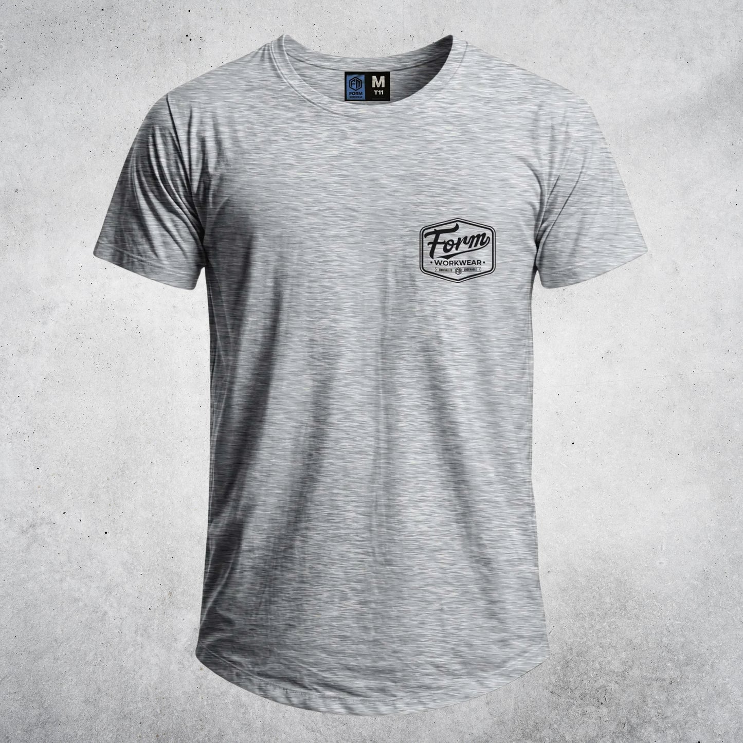 Form T11 | Work Tee - Grey Marle