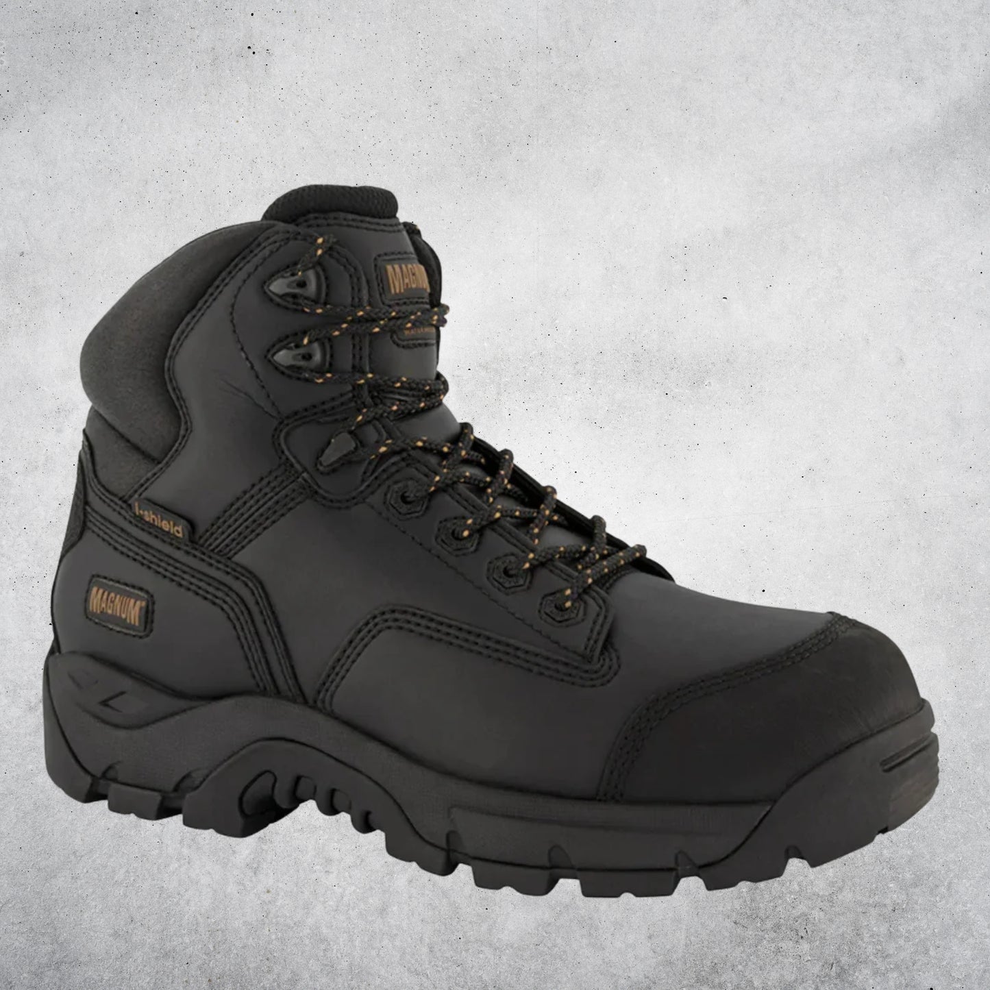 MAGNUM PRECISION MAX SZ CT WATERPROOF WORK BOOTS - BLACK