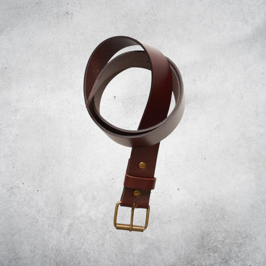 AS COLOUR LEATHER BELT TAN