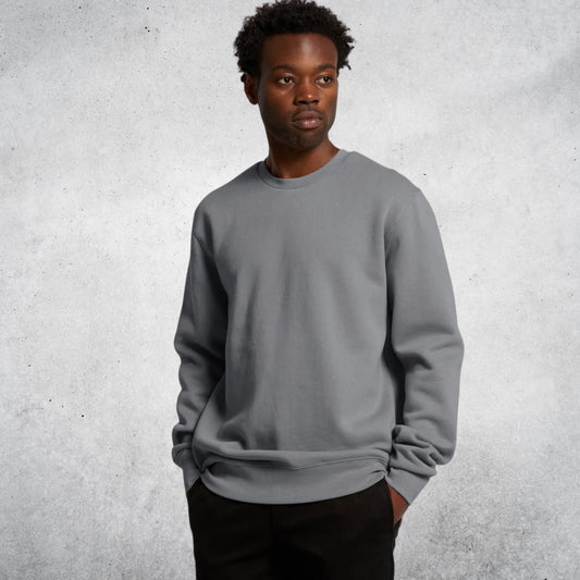 AS COLOUR STENCIL CREW - WITH PRINT