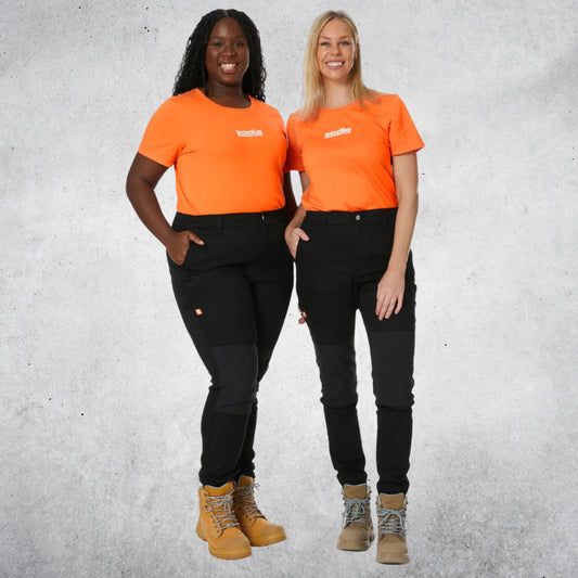 ZADIE WORKWEAR THE MIDDY PANT - BLACK