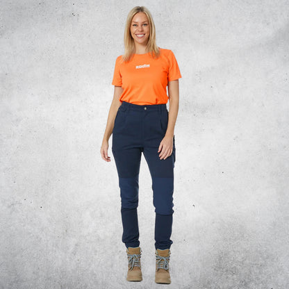 ZADIE WORKWEAR THE WORKZ PANT - NAVY