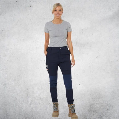 ZADIE WORKWEAR THE MIDDY PANT - NAVY