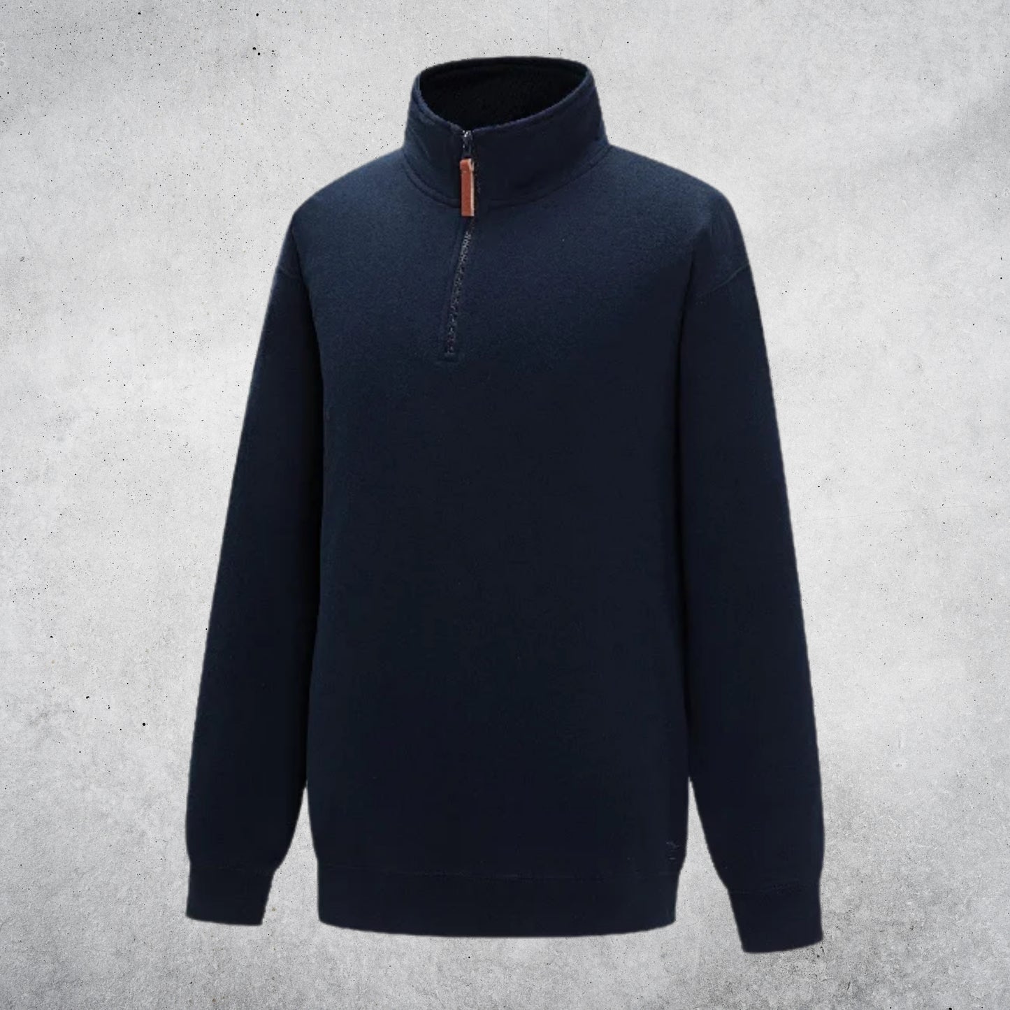 PILBARA MEN'S CLASSIC ZIPPER CLOSED FRONT FLEECE PULLOVER