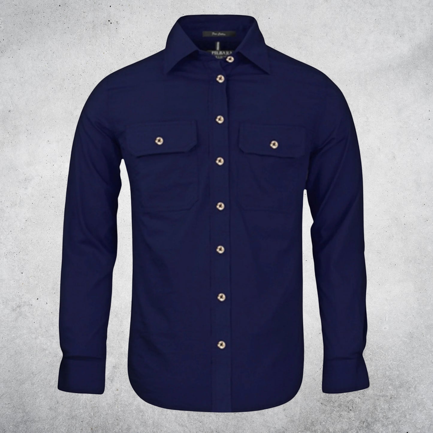 WOMEN'S PILBARA OPEN FRONT LONG SLEEVE SHIRT