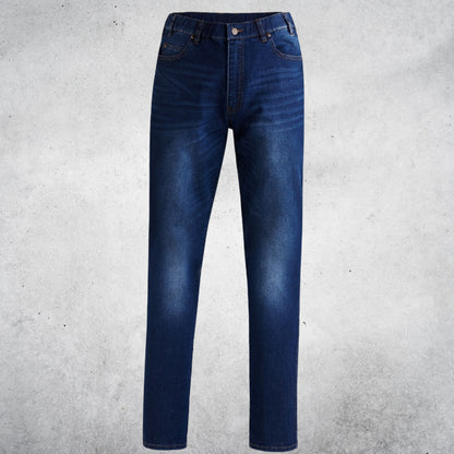 PILBARA MEN'S DISTRESS DENIM STRETCH JEANS