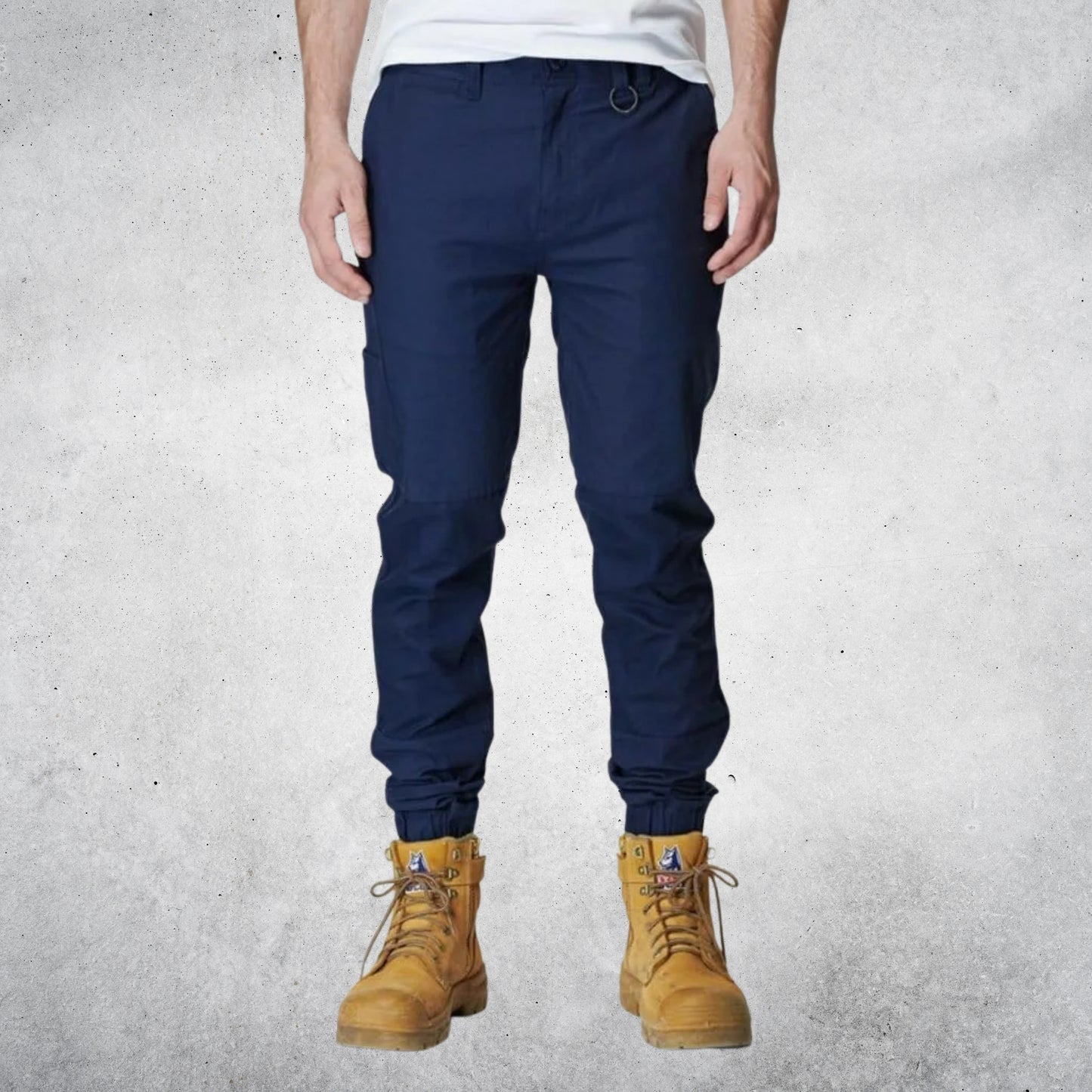 ELWD MENS CUFFED PANT NAVY